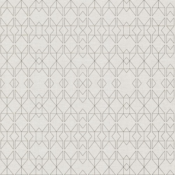 A-Street Prints Paititi Rose Gold Diamond Trellis Wallpaper Sample