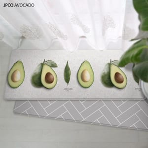 Avocado Design 59.0 in. x 17.90 in. Double-Sided Kitchen Foot Mat, Anti-Fatigue, Non-Slip, Comfortable