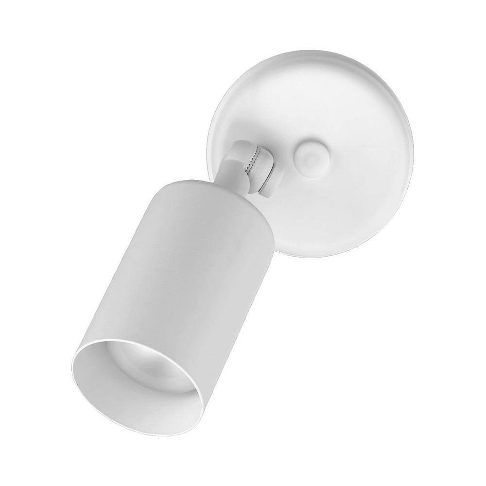 Single Bullet 75-Watt White Outdoor Wall Lantern Sconce price history on PriceWatchPro