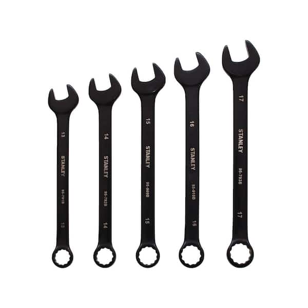 Stanley Metric Combination Wrench Set (5-Piece)