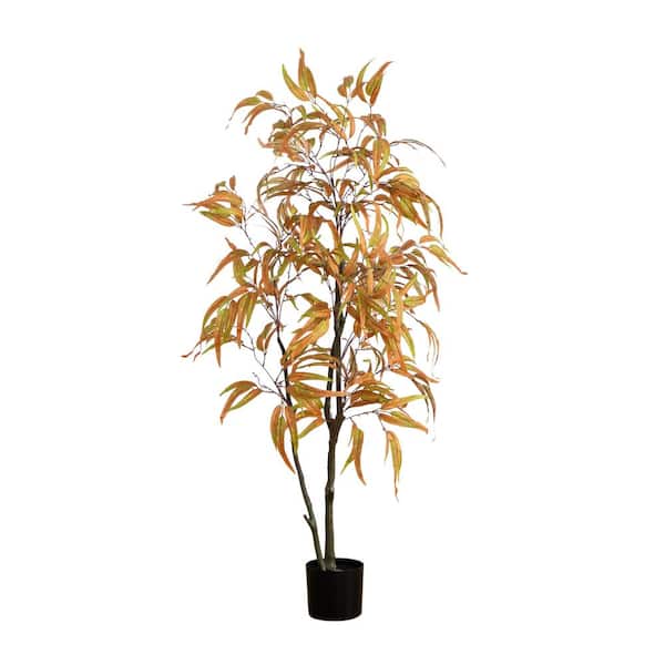 Nearly Natural 5 ft. Wispy Eucalyptus Artificial Tree