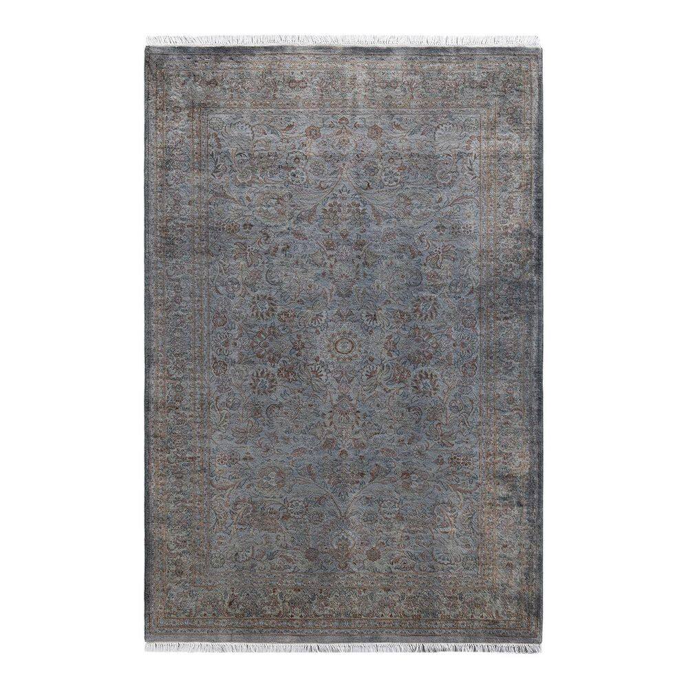Overdyed Gray 4 ft. x 6 ft. Solid Wool Indoor Area Rug price history on PriceWatchPro