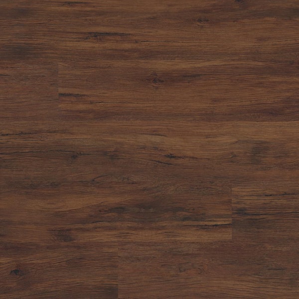 A&A Surfaces Antique Mahogany 3/4 in. T x 2.75 in. W x 94 in. L Luxury Vinyl Flush Stair Nose Eased Edge Molding