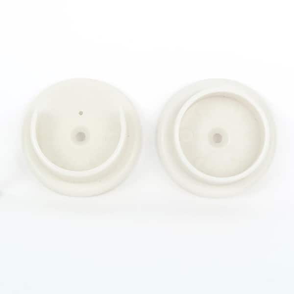 Plastic Pole Sockets White