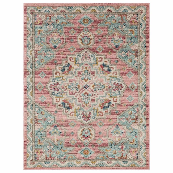 Mohawk Home Laughton Pink 1 ft. 11 in. x 3 ft. Area Rug