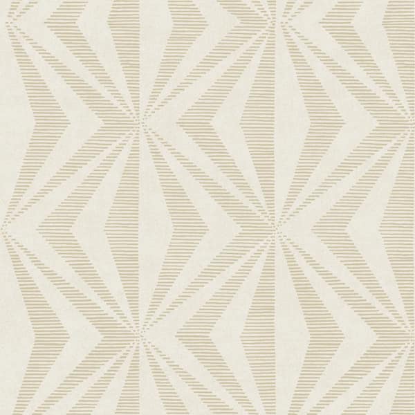 Advantage Monge Gold Geometric Vinyl Wallpaper Roll