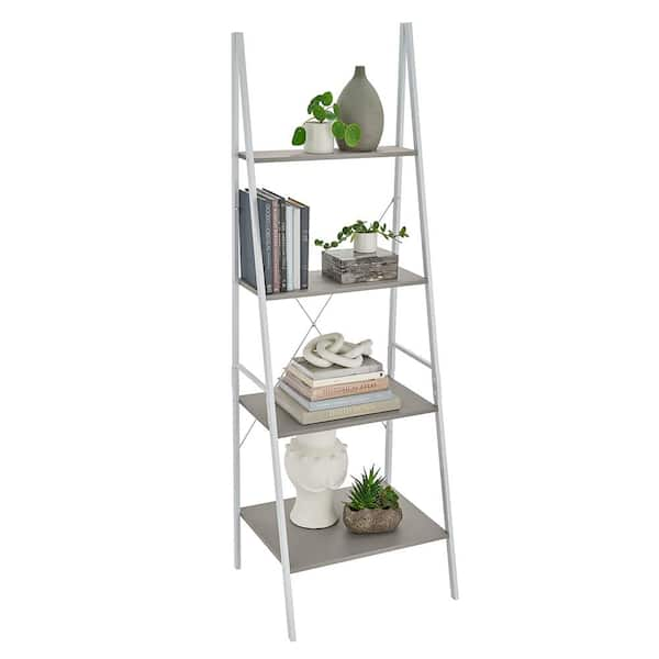 Closetmaid narrow store ladder bookcase