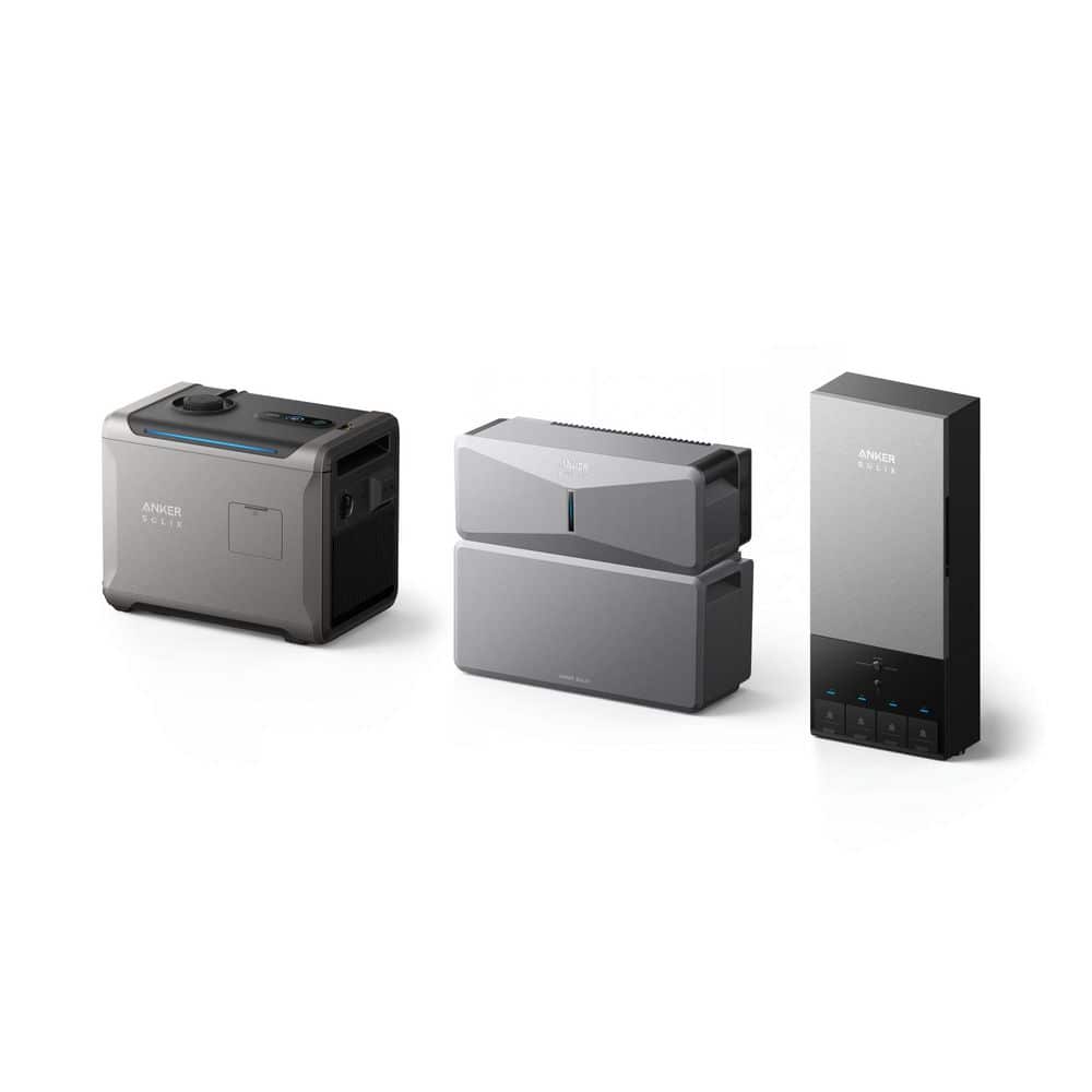 SOLIX E10 Infinite Automatic Backup Kit, 6kWh/7.6kW Rated Output, 5X Backup Time, Air-Cooled WholeHouse Generator