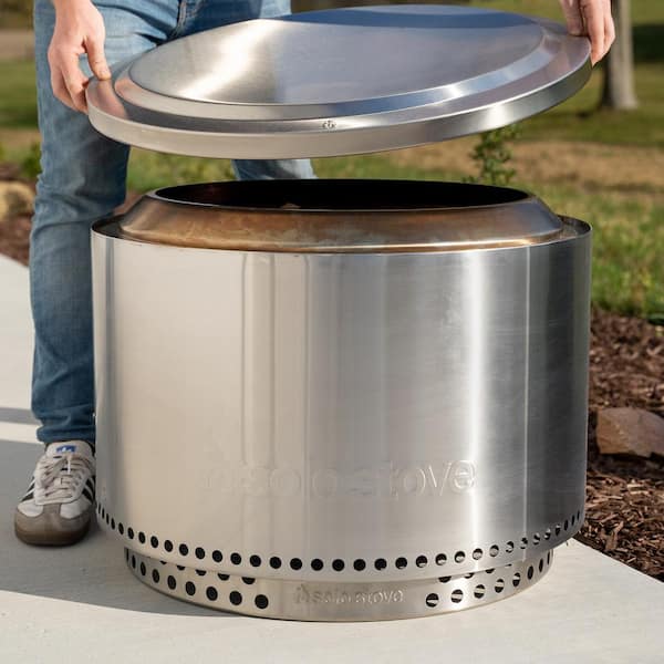Solo Stove W Yukon Lid Stainless Steel Fire Pit Lid