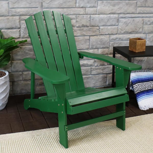 Hunter green deals plastic adirondack chairs