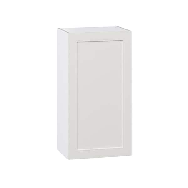 Galveston 21 in. W x 14 in. D x 40 in. H Assembled Shaker Wall Kitchen Cabinet in Light Grey