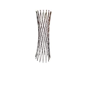 60 in. H Willow Funnel Trellis