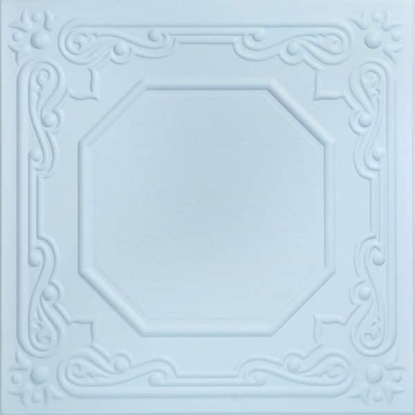 A La Maison Ceilings Topkapi Palace Breath of Fresh Air 1.6 ft. x 1.6 ft. Decorative Foam Glue Up Ceiling Tile (21.6 sq. ft./Case)
