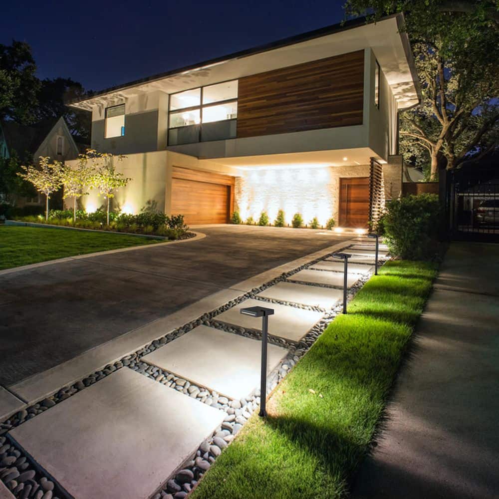 Sand Brown Aluminum Low Voltage LED Pathway Light with Stake