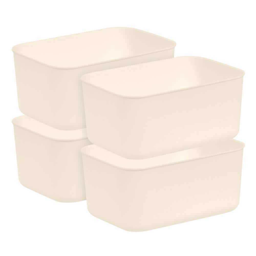 6.5 Qt. Nestable Storage Organizer Bin, Small, Pack of 4 price history on PriceWatchPro