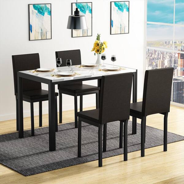 dining table set glass price