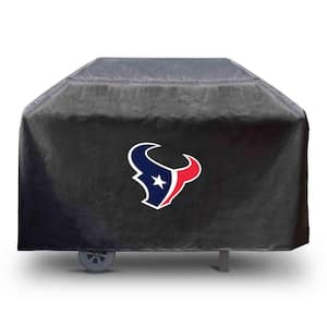 NFL-Houston Texans Rectangular Black Grill Cover - 68 in. x 21 in. x 35 in.