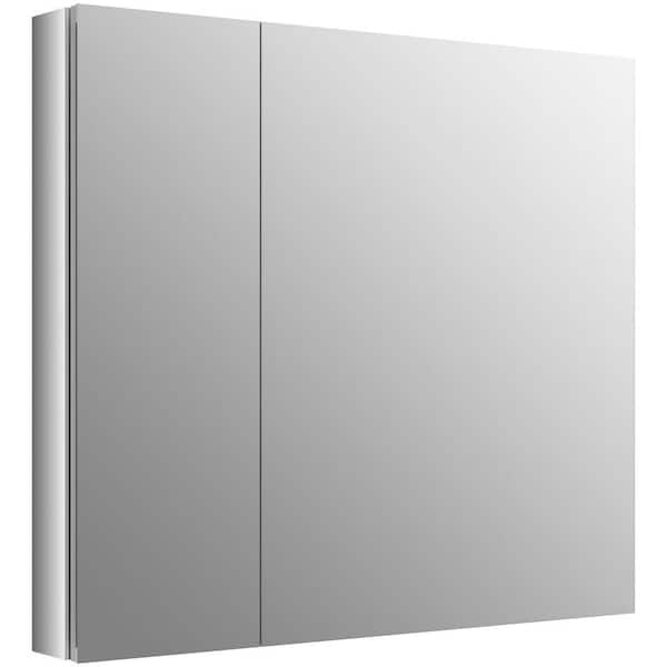 Verdera 34 in. W x 30 in. H Recessed Medicine Cabinet with Magnifying Mirror