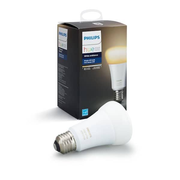 White Ambiance A19 LED 60W Equivalent Dimmable Smart Wireless