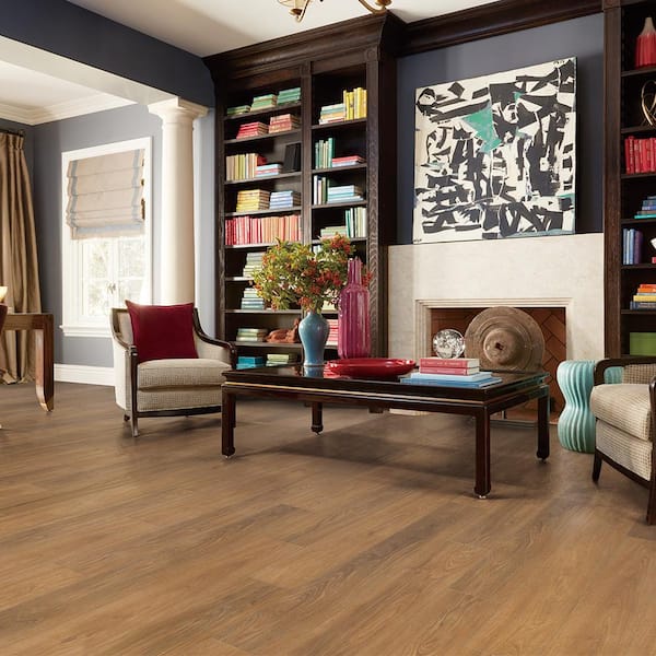 French Oak Covelo 20 MIL 7.2 in. x 60 in. Click Lock Waterproof Luxury Vinyl Plank Flooring (23.9 sq. ft./case)