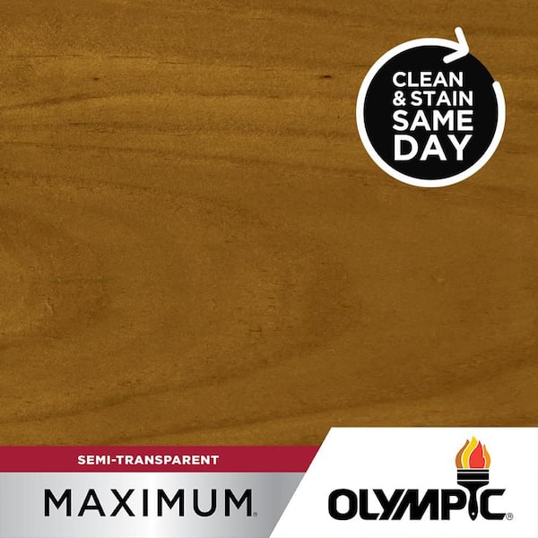 Maximum 1 gal. ST-2024 Sierra Semi-Transparent Exterior Stain and Sealer in One Low VOC