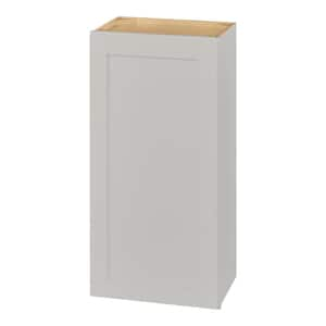 Avondale 18 in. W x 12 in. D x 36 in. H Ready to Assemble Plywood Shaker Wall Kitchen Cabinet in Dove Gray