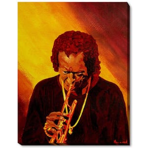 Miles by Anthony Dunphy Unframed Gallery Wrap Oil Painting Art Print 14 in. x 18 in.