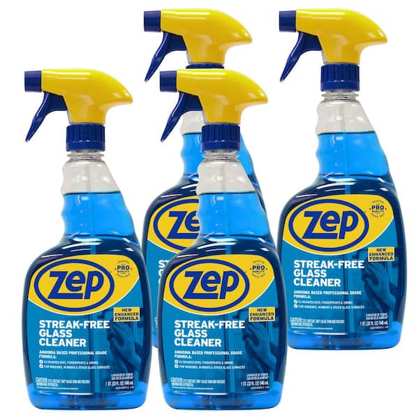 ZEP 32 oz. Streak-Free Glass Cleaner (Case of 4)