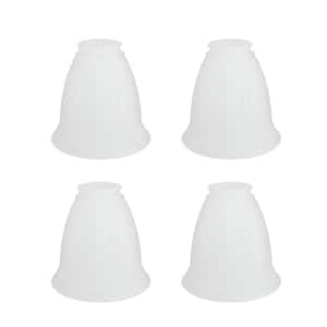 4-7/8 in. Frosted Ceiling Fan Replacement Glass Shade (4-Pack)