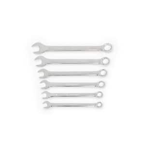SAE 12-Point Combination Wrench Set with Storage Rack (6-Piece)