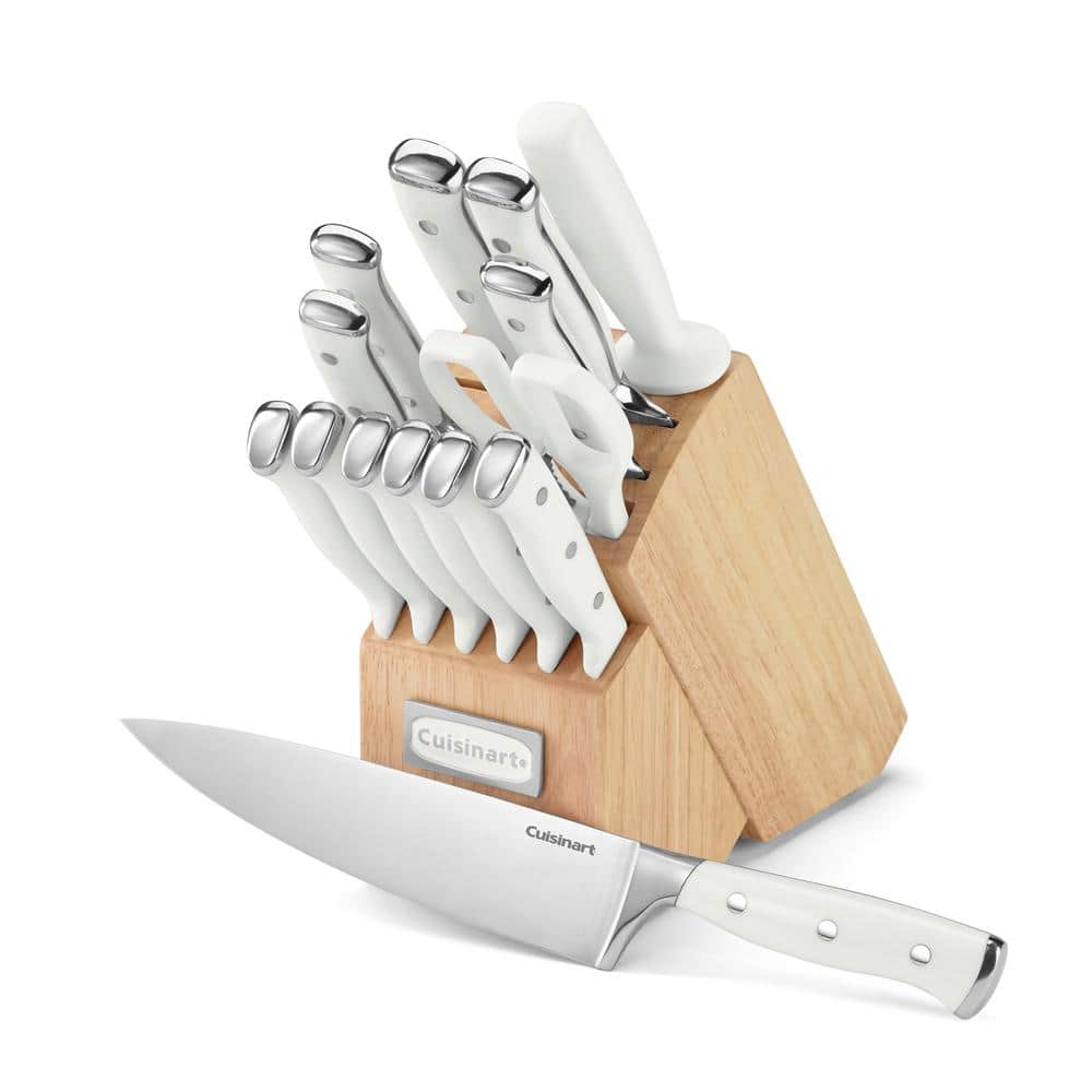 Cuisinart 15-Pc Stainless Steel Knife Block Set