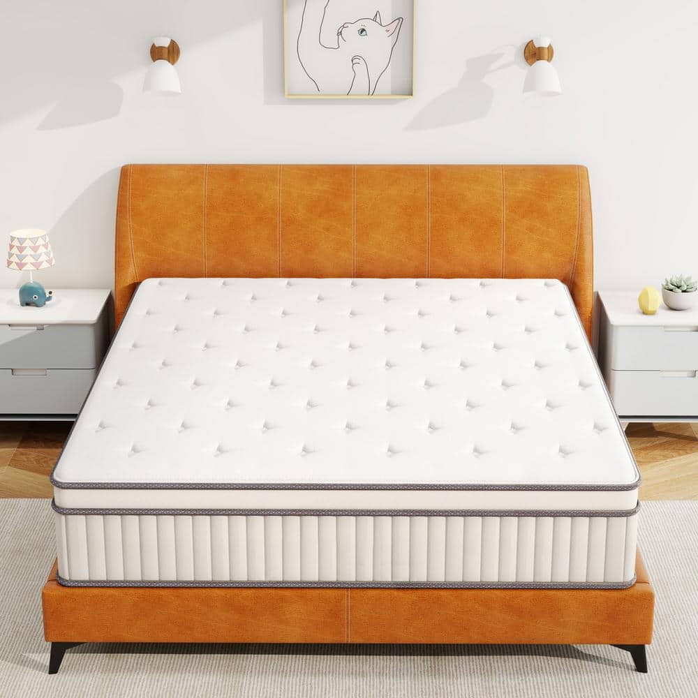 WONDER COMFORT Modern Full Medium Cool Gel Memory Foam 12 in. Bed-in-a-Box Hybrid Mattress with Silent Pocket Spring