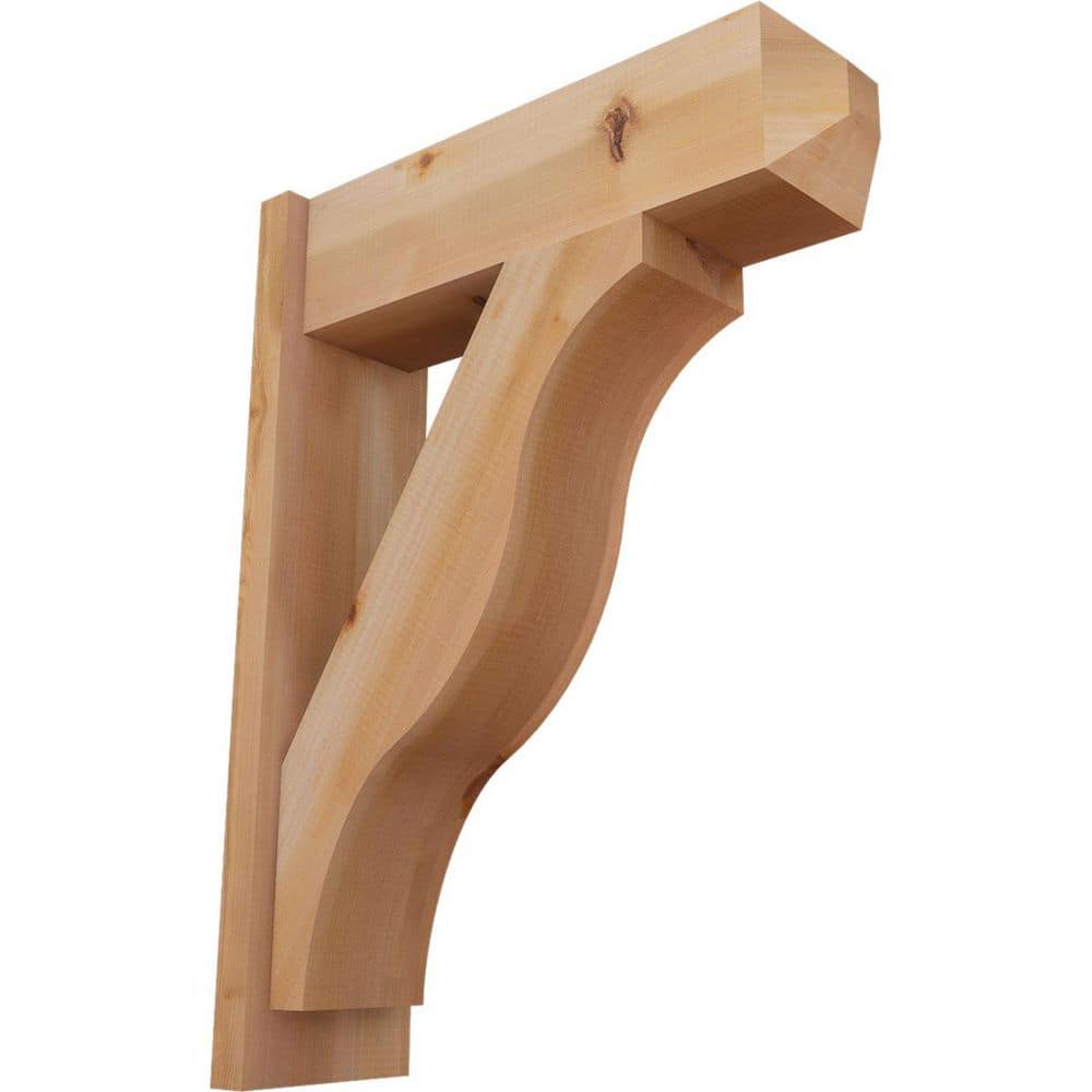 8 in. x 32 in. x 24 in. Western Red Cedar Fuston Craftsman Smooth Outlooker price history on PriceWatchPro