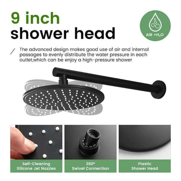 Waltec® Flotrol(TM) shower head - Master Plumber®