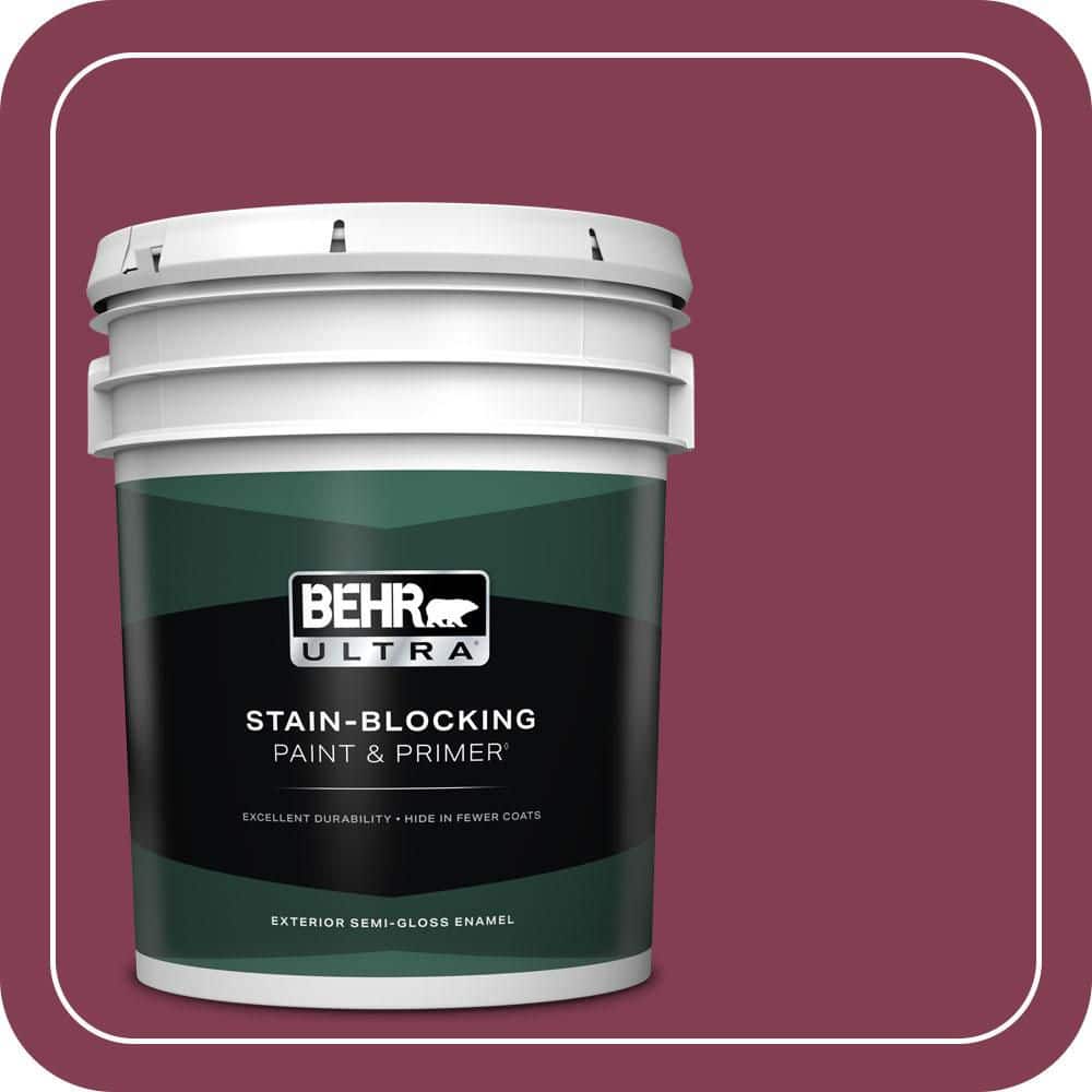 5 gal. #S-H-100 Exotic Flowers Semi-Gloss Enamel Exterior Paint & Primer price history on PriceWatchPro