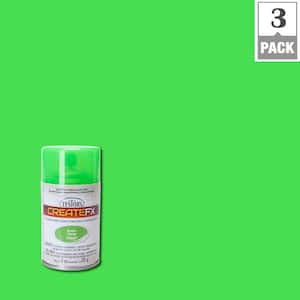 3 oz. Fluorescent Green Spray Paint (3-Pack)