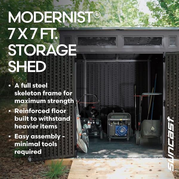 Reviews for Suncast Modernist 7 ft. W x 7 ft. D Plastic Resin