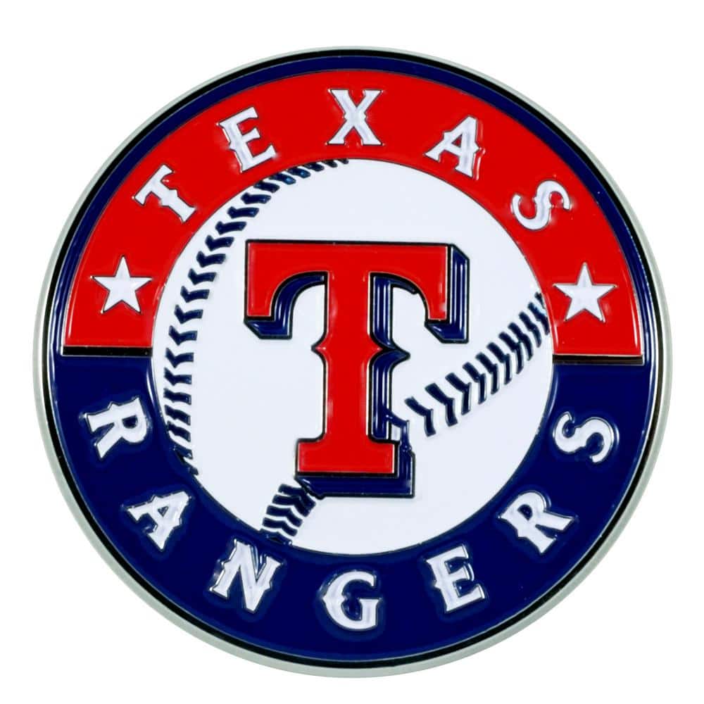 FANMATS MLB - Texas Rangers 3D Metal Color Emblem 26734 - The Home