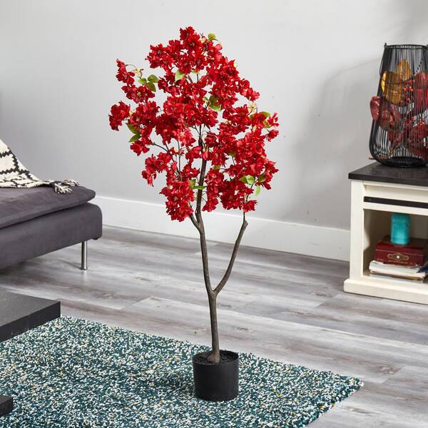 Nearly Natural 4 ft. Artificial Cherry Blossom Tree