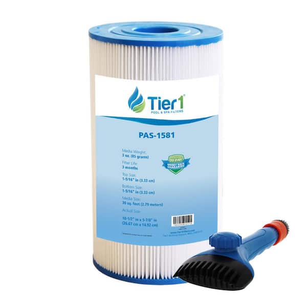 Tier1 6.75 in. Dia Pool Filter Cartridge Replacement for Watkins 31489, FC-3915, C-6330, C-6430, PWK30, SD-00328