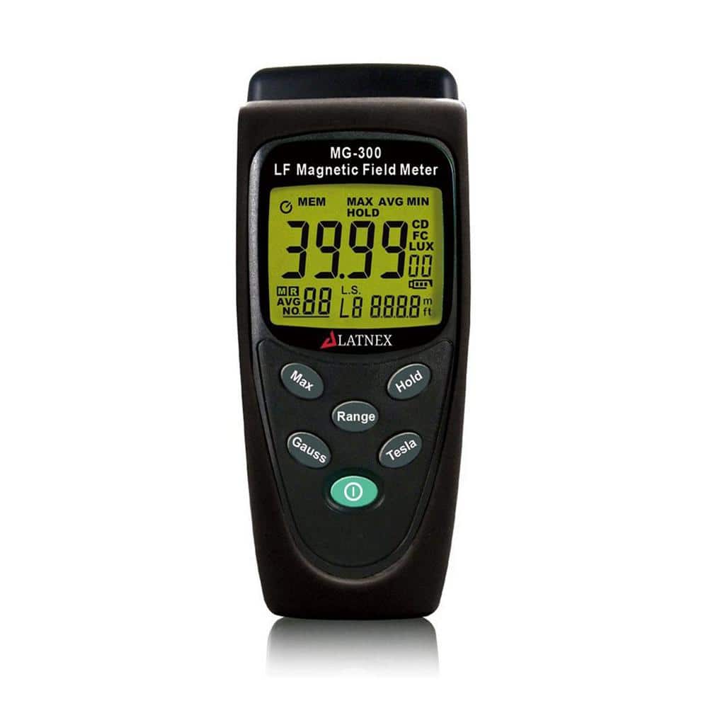 LATNEX MG-300 Gauss and Magnetic Field Meter MG-300 - The Home Depot