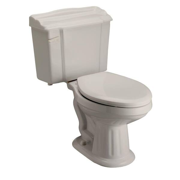 Pegasus Victoria 2-Piece 1.6 GPF Elongated Toilet in Bisque-DISCONTINUED