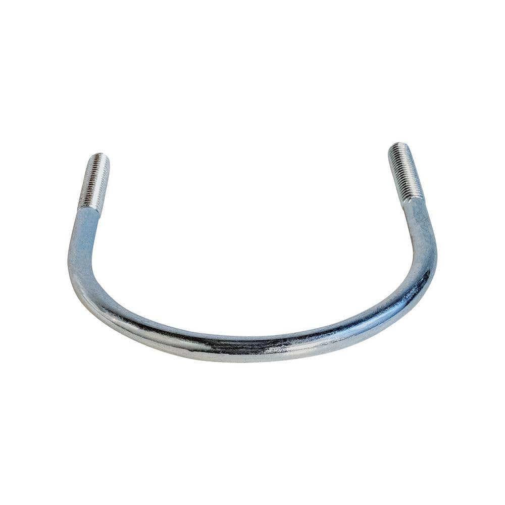 The Plumber's Choice in. Standard Galvanized Steel U-Bolt Pipe Clamp  04516BUSGE The Home Depot