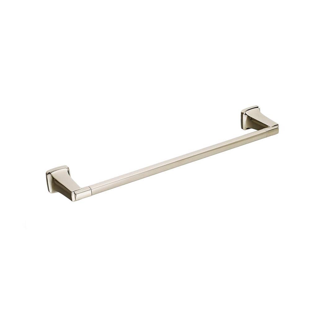 Townsend 18 in. Wall Mounted Towel Bar in Polished Nickel
