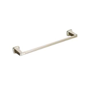 Townsend 18 in. Wall Mounted Towel Bar in Polished Nickel