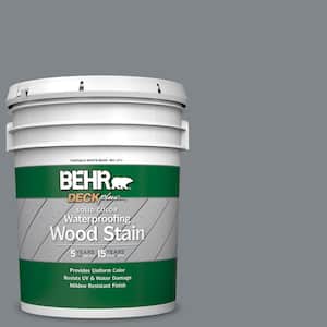 5 gal. #N500-5 Magnetic Gray color Solid Color Waterproofing Exterior Wood Stain