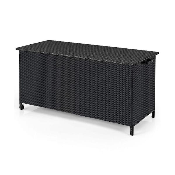 Ama pear Black 48 Gal. Weatherproof Lockable Resin Package