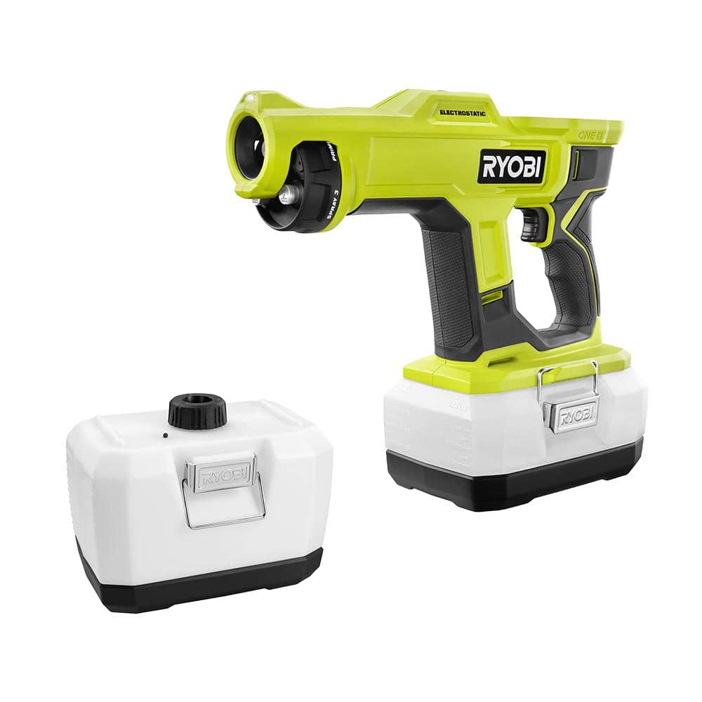 RYOBI ONE+ 18V Handheld Electrostatic Sprayer (Tool Only) with 2L Replacement  Tank PSP02B-A95103 The Home Depot