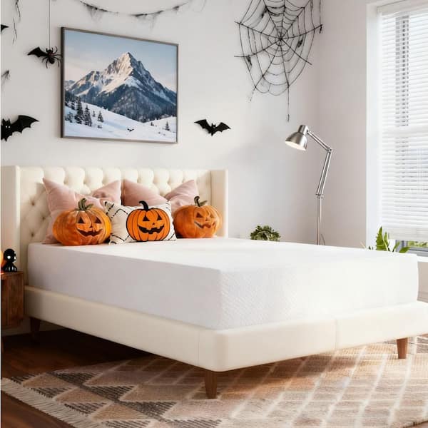 Queen Medium Cooling Memory Foam 10 in. Mattress, CertiPUR-US Certified Bed-in-a-Box Mattresses