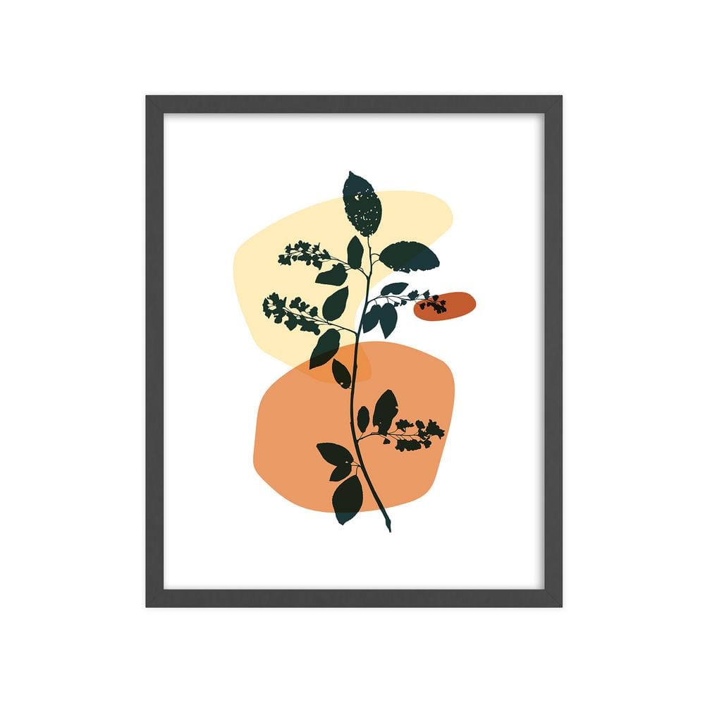 Nature Abstract Collection Framed Nature Art Print 22 in. x 18 in.